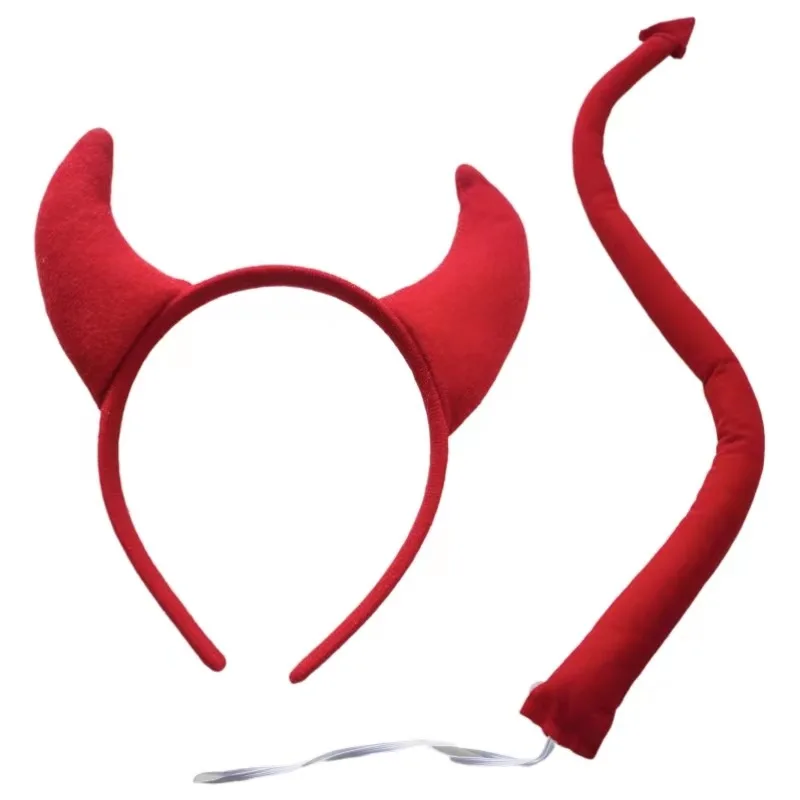Cosplay Prop Bow - Галстук-бабочка в виде животного, красный, черный,
