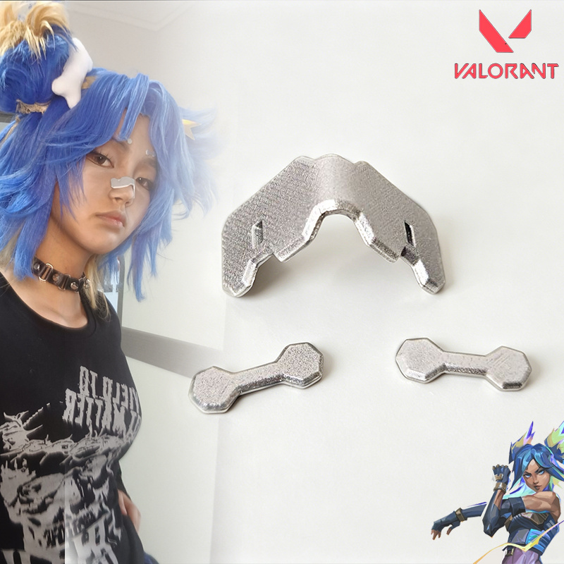 Bloodborne Cosplay Prop - Носовая полоска для косплея VALORANT Neon,