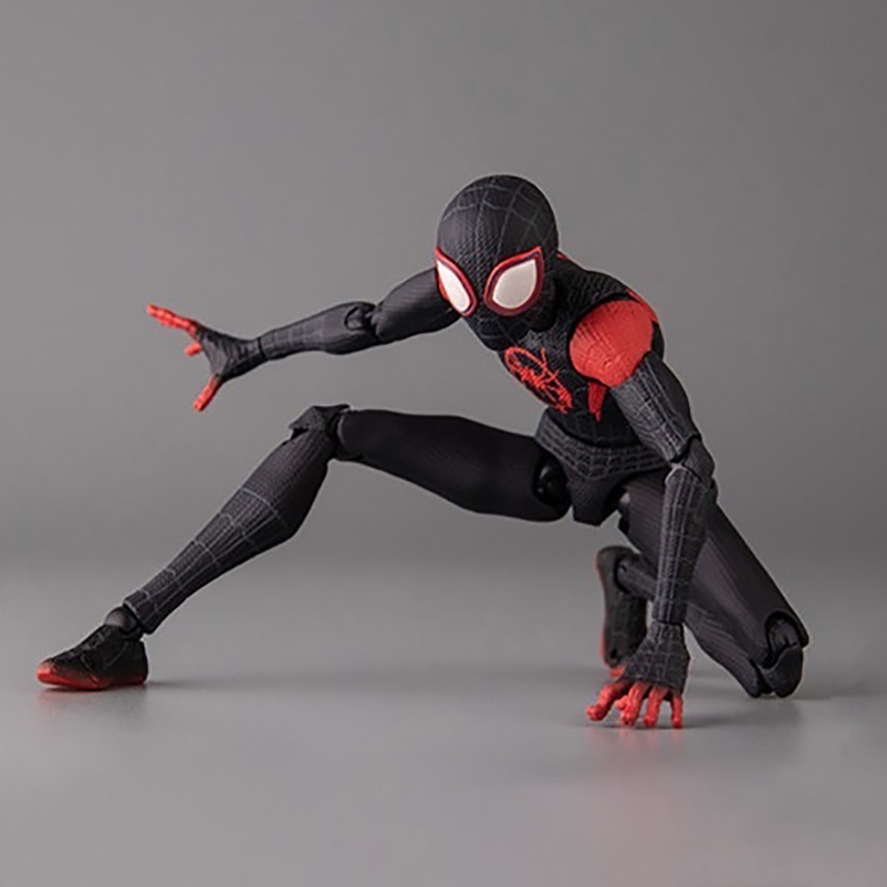 Sv Action Spiderman Miles Mora – обзор и цена Good Smile Company Figma