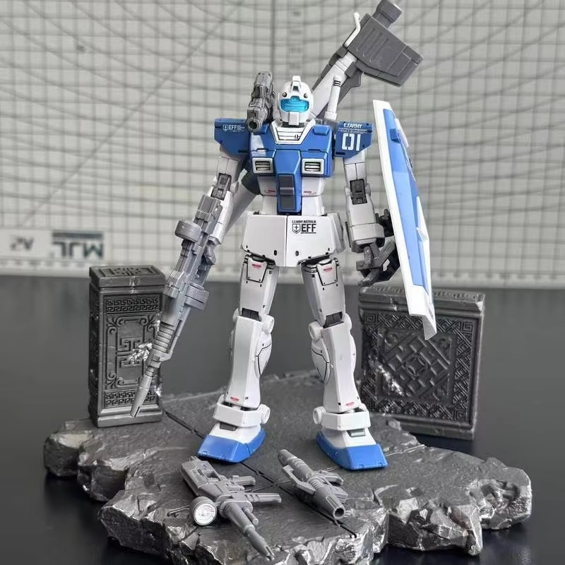 HG GTO GM White Dog Team, моде – обзор и цена Bandai Gundam Rg