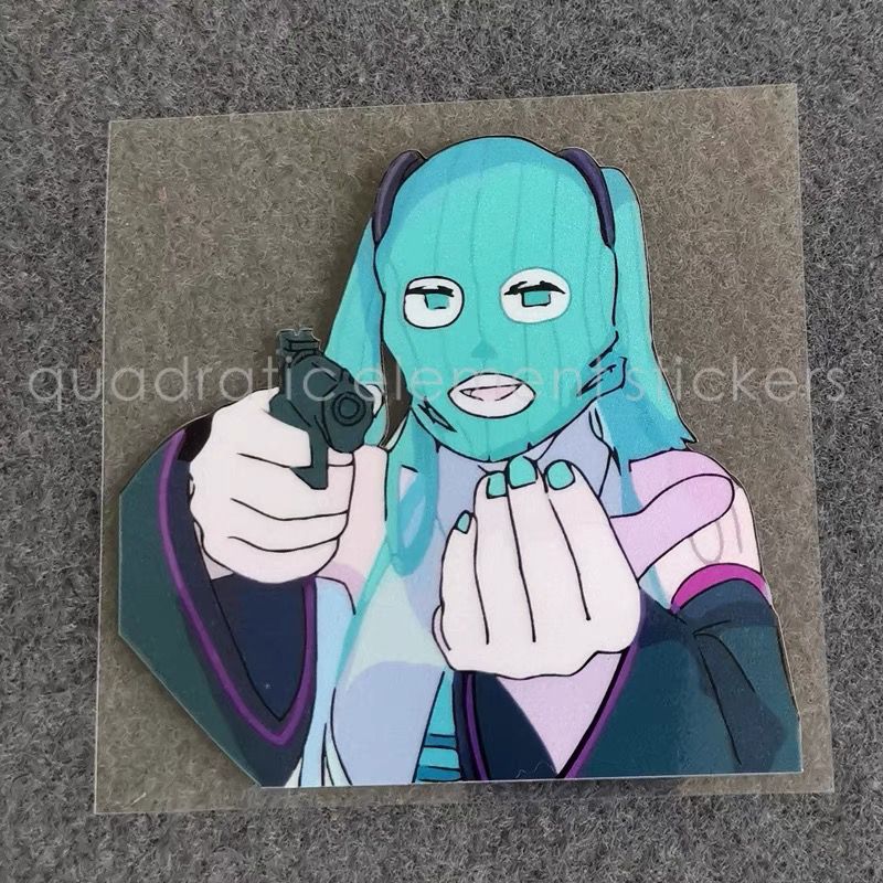 Наклейка на мотоцикл Miku, вод – обзор и цена Cosplay Prop Diy