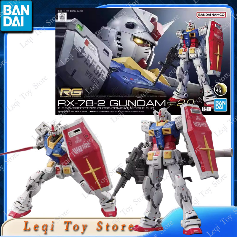 Оригинальная сборная модель Ba – обзор и цена Bandai Gundam Rg