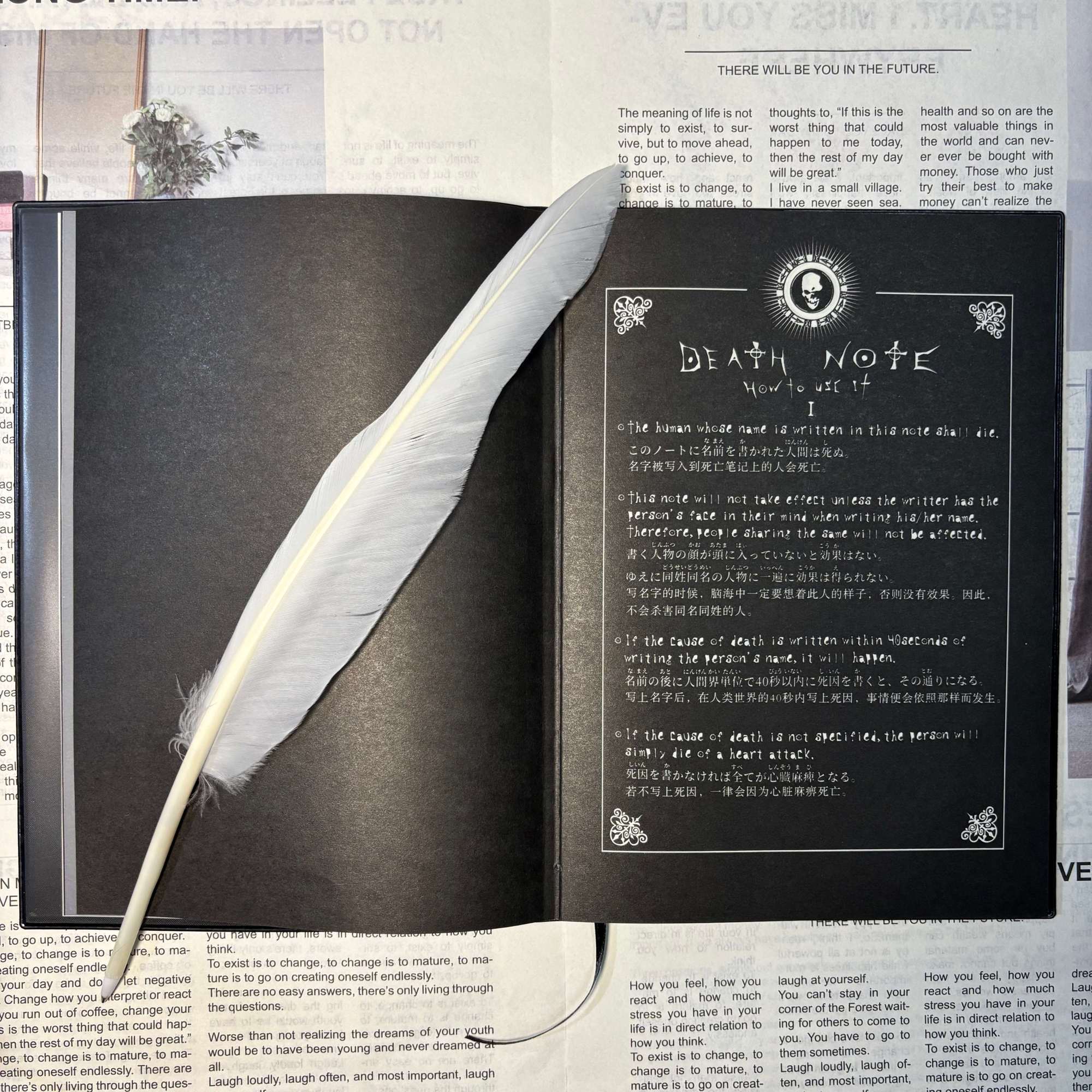 Блокнот по мотивам «Тетради см – обзор и цена Cosplay Prop Book