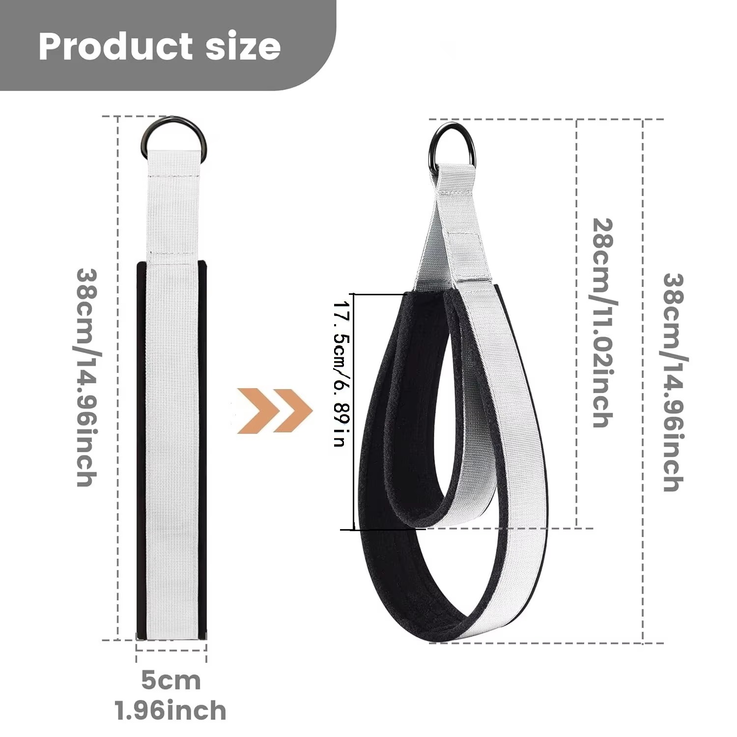 Ремни-петли для пилатес-реформ – обзор и цена D Ring Strap