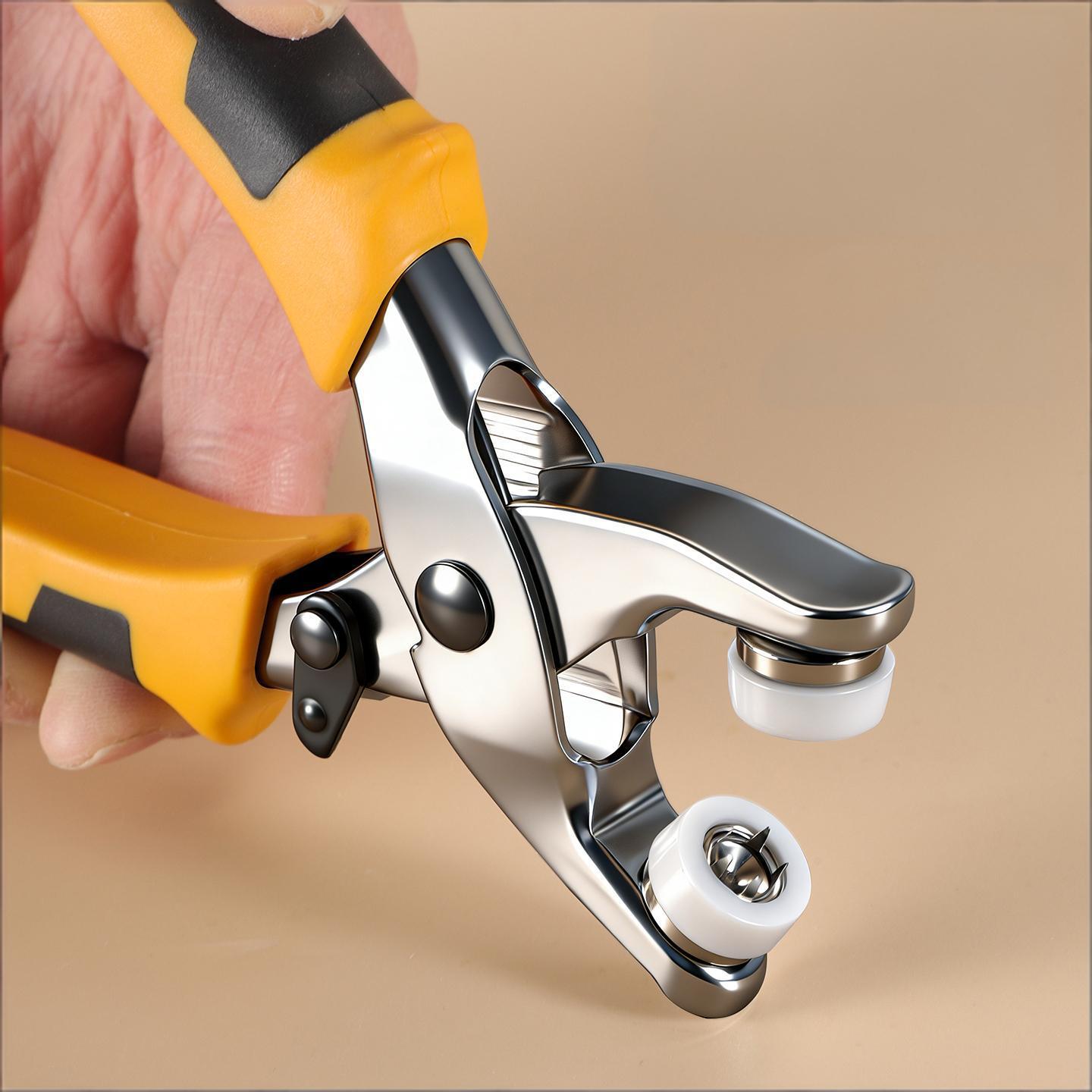Набор ручных плоскогубцев для  – обзор и цена Snap Fastener Set